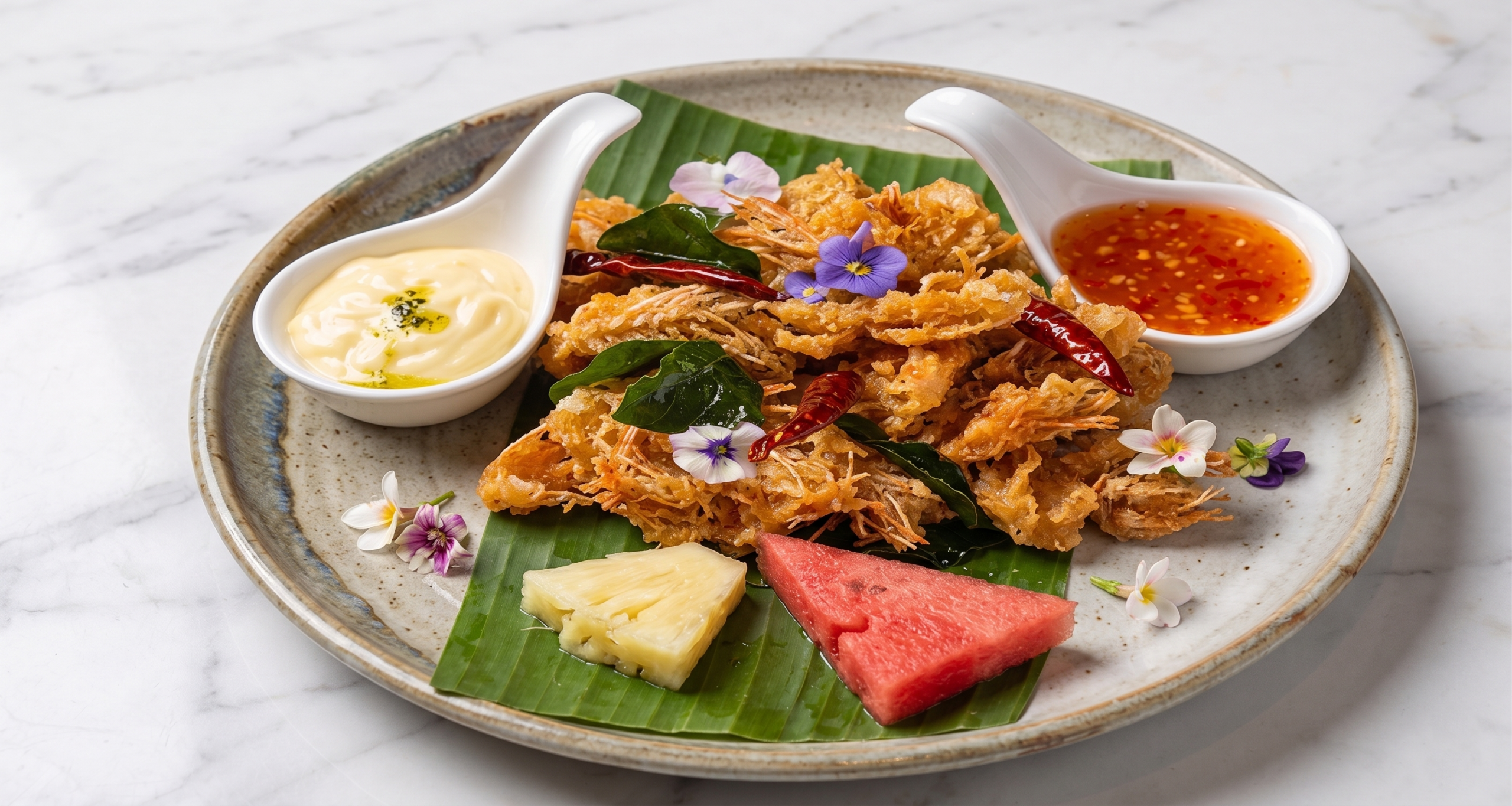 คางกุ้งทอด