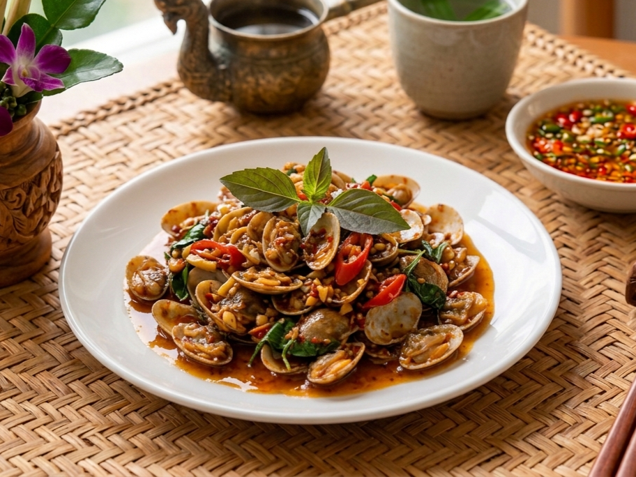 ผัดหอยลาย