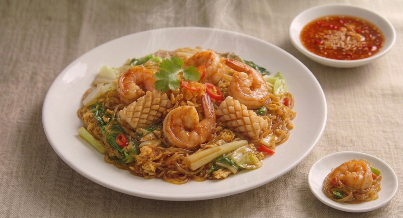 สุกี้แห้งทะเล