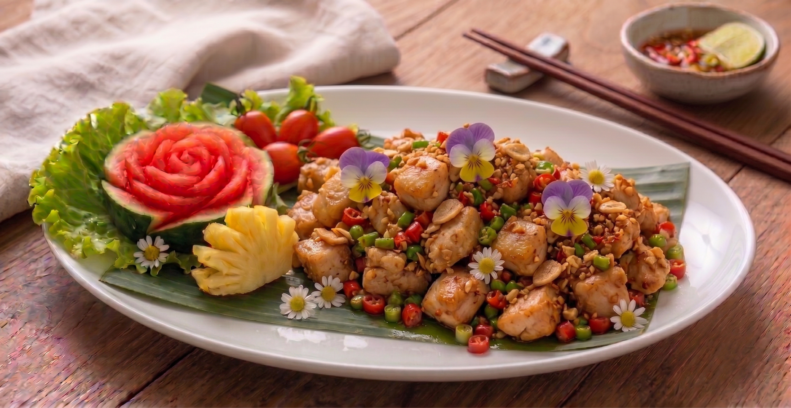 ไก่คั่วพริกเกลือ